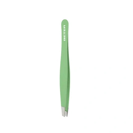 Pinzetă Beter Oblique, verde