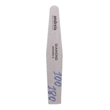 File de unghii Andreia Diamond 100/180 grit, gri, lavabilă