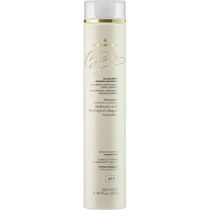 Medavita Blondie Strengthening Shampoo Blonde, Șampon pentru păr blond, pH 5, 250ml