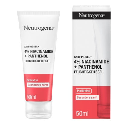 Gel Hidratant Anti-Puncte Negre, Neutrogena, cu Niacinamidă și Pantenol, 50ml