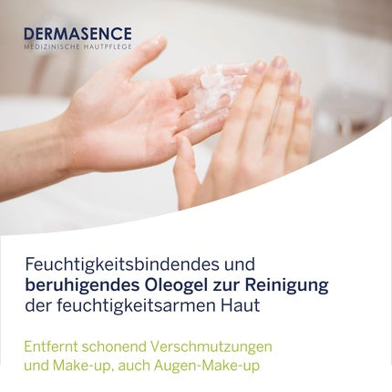 Gel Curățător Facial Dermasence Hyalusome 100 ml pentru Piele Ușor Uscată