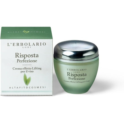 Crema facială L'Erbolario Risposta Perfection Lifting Effect, alb, 50ml