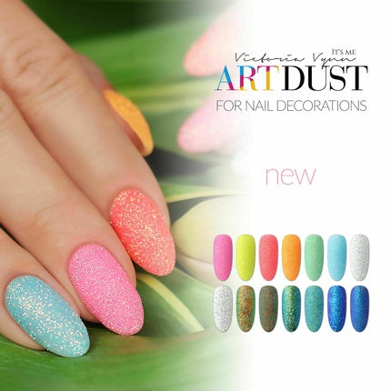 Pudră Nail Art Metallic, Victoria Vynn, Opium Crystal Holo, 22g