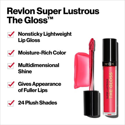 Revlon Super Lustrous Lip Gloss, 304 Frost Queen