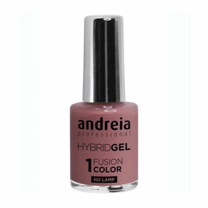 Lac de unghii Andreia Hybrid Fusion H61, 10.5ml, culoare roz pudrat