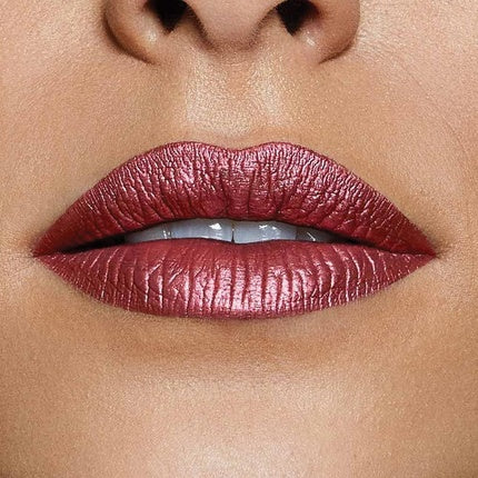 Ruj Maybelline Metallic Foil Lipstick 105 Scorpion, metalizat, roșu