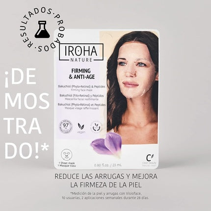 Masca facială fermitate, Iroha, Bakuchiol și peptide