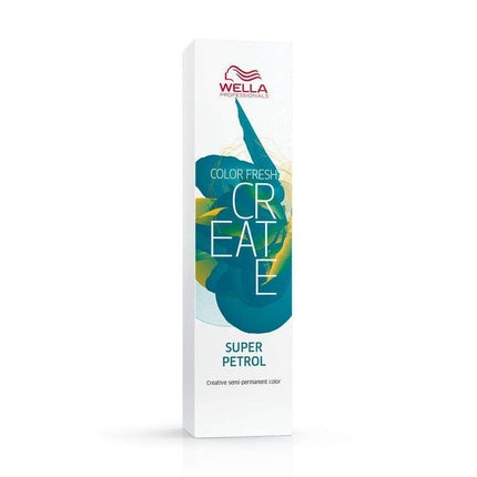 Vopsea de par temporara, Wella, Color Fresh Create, Super Petrol, 60ml