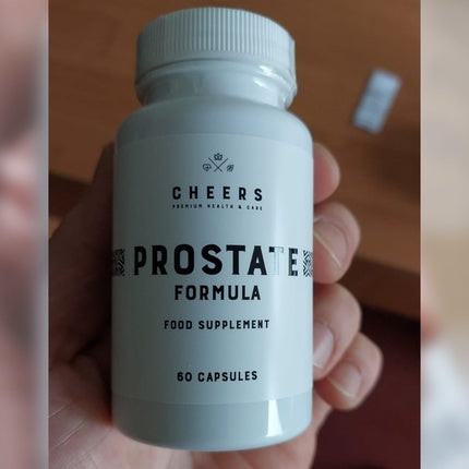 Supliment Alimentar Cheers Prostate Formula, 60 Capsule, Alb