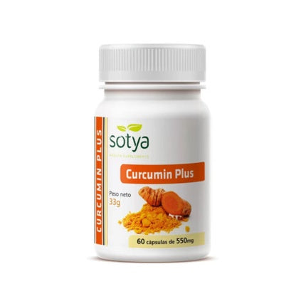 Supliment alimentar, Sotya, Curcumin cu piper negru, 60 capsule