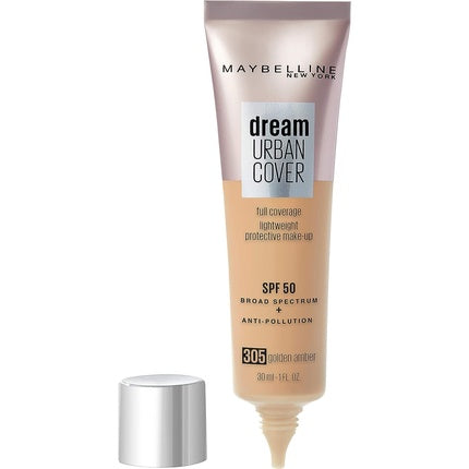 Fond de ten Maybelline Dream Urban Cover SPF 50, Golden Amber, 30ml