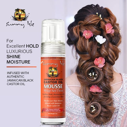 Mousse de coafare cu ulei de ricin negru din Jamaica - 211 g