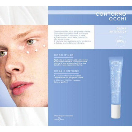 Cremă contur ochi, Astra, anti-oboseală, 15ml