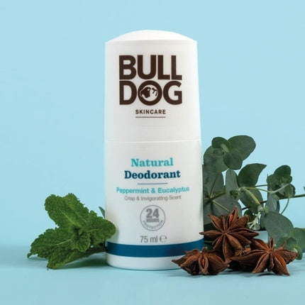 Deodorant roll-on Bulldog, 75 ml, mentă și eucalipt