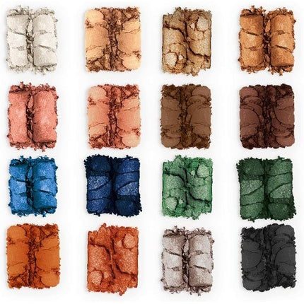 Fard de pleoape, L.A. Girl, Pro Artistry, multicolor, 16 nuanțe