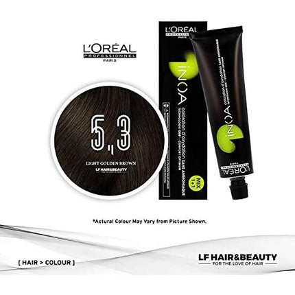 Vopsea de păr, L'Oréal Professionnel, INOA 5.3, 60g