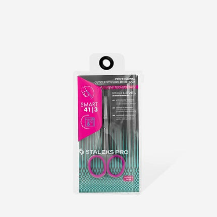 Foarfecă cuticule, Staleks Pro, Smart 41 Type 3, cu cârlig