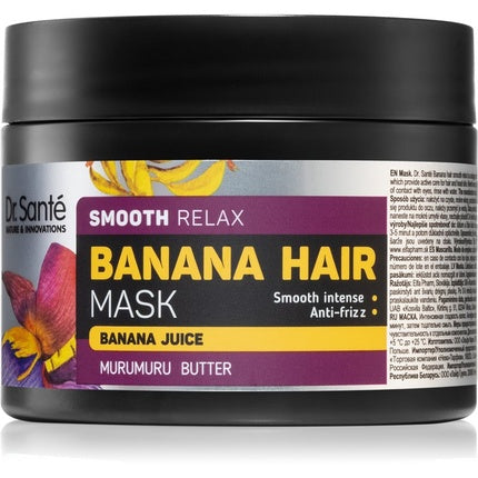 Mască de păr Dr Santé Banana, 300 ml
