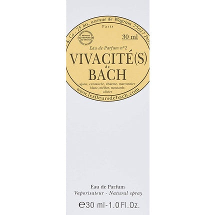 Eau de Parfum Vivacité de Bach, Elixirs & Co, 0.03L