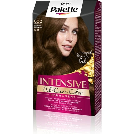 Vopsea de par, Poly, Palette 600, saten deschis