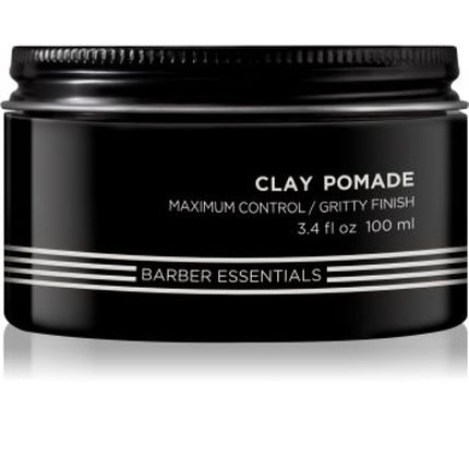 Cremă Modelare Păr, Redken Brews Clay Pomade, 100 ml, Negru