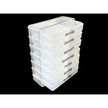 Organizator medicamente, Bestchoice, transparent, 7 zile