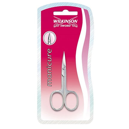 Forfecuță Manicure Wilkinson Sword - Design Ergonomic, Capete Așcutite, Culoare Argintie