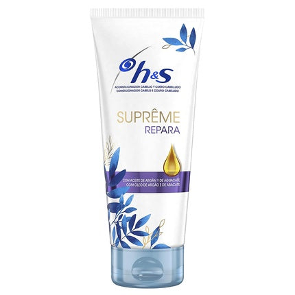 Condiționator Head & Shoulders Supreme Repair cu Ulei de Argan și Aloe Vera, 220ml