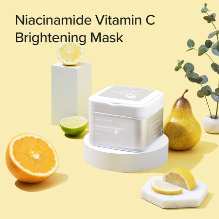 Masca facială Mary & May Niacinamide Vitamin C Brightening Mask, 400 ml
