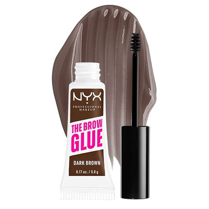 Gel sprâncene, NYX, The Brow Glue, Dark Brown