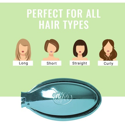 Perie de păr WetBrush Pop and Go Detangler albastru-verzui