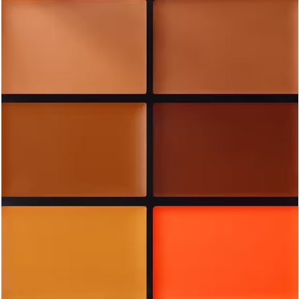 Paletă corector facial MAC Cosmetics - Face Pro Conceal And Correct, culori naturale și portocalie