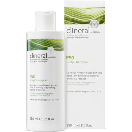 Șampon pentru scalp CLINERAL PSO, 250 ml, Ahava