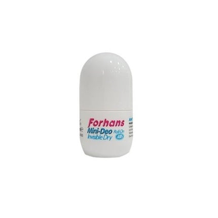 Deodorant Forhans Mini Deo Invisible Dry Roll On, alb, 20ml