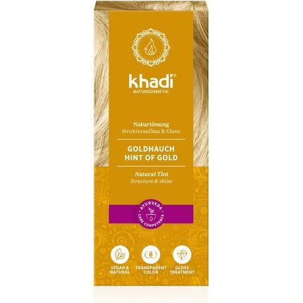 Vopsea păr, Khadi Goldhauch, 100g