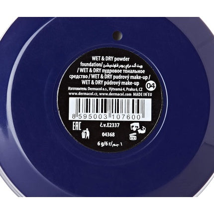 Fond de ten, Dermacol, Wet & Dry, bej, 6g
