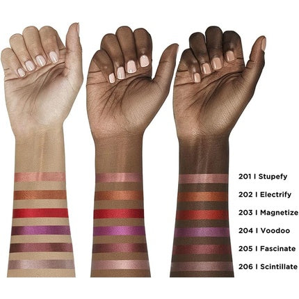 Ruj lichid, L'Oréal, Rouge Signature Metallic, 201 Stupefy