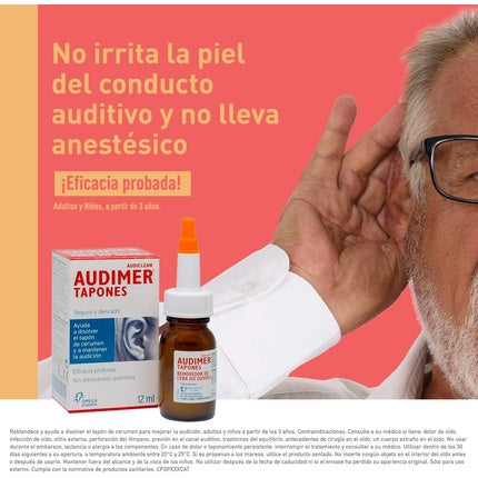 Picături urechi, Audimer, 12ml