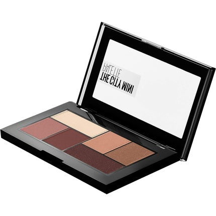 Paletă farduri, Maybelline New York, The City Mini Palette 480 Matte About Town, 6g