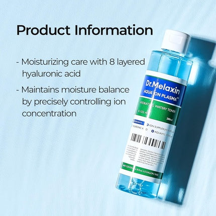 Tonizant Hidratant Aqua Ion Plasma cu Acid Hialuronic, 200ml