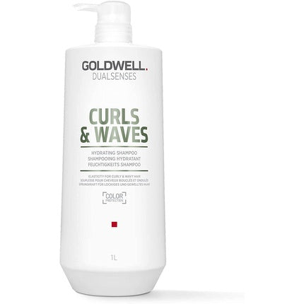 Sampon hidratant pentru par cret si ondulat, Goldwell Dualsenses Curls & Waves, 1000ml