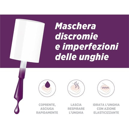 Lac de unghii, Dermovitamina, Micoblock 3in1, violet