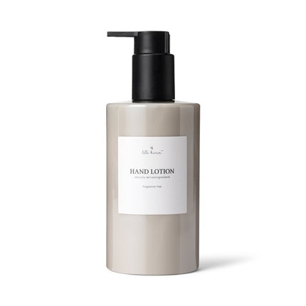 Loțiune de Mâini Lille Kanin, 300 ml, ambalaj beige, pompă neagră