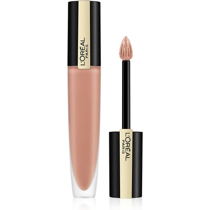 Ruj lichid L'Oréal, Rouge Signature, maro mat