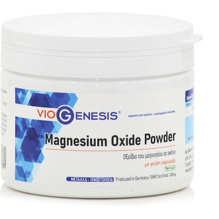 Pudră de oxid de magneziu, Viogenesis, cu aromă de portocală, 230 g