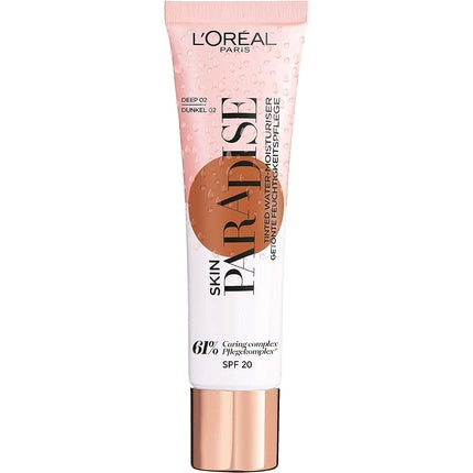 Cremă hidratantă colorată, L'Oréal Paris, Skin Paradise Deep 02