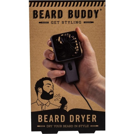 Usător barbă Fizz Creations Beard Buddy, USB, Negru