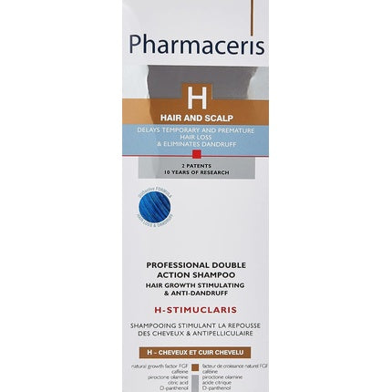 Șampon Pharmaceris H-Stimuclaris Professional Double Action 250ml pentru păr subțiat și căzător