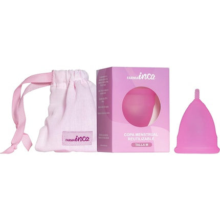 Cupă menstruală Farma Inca, silicon medical, mărime M
