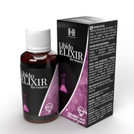 Libido Elixir for Women, Supliment Dietetic pentru Creșterea Libidoului, 30ml